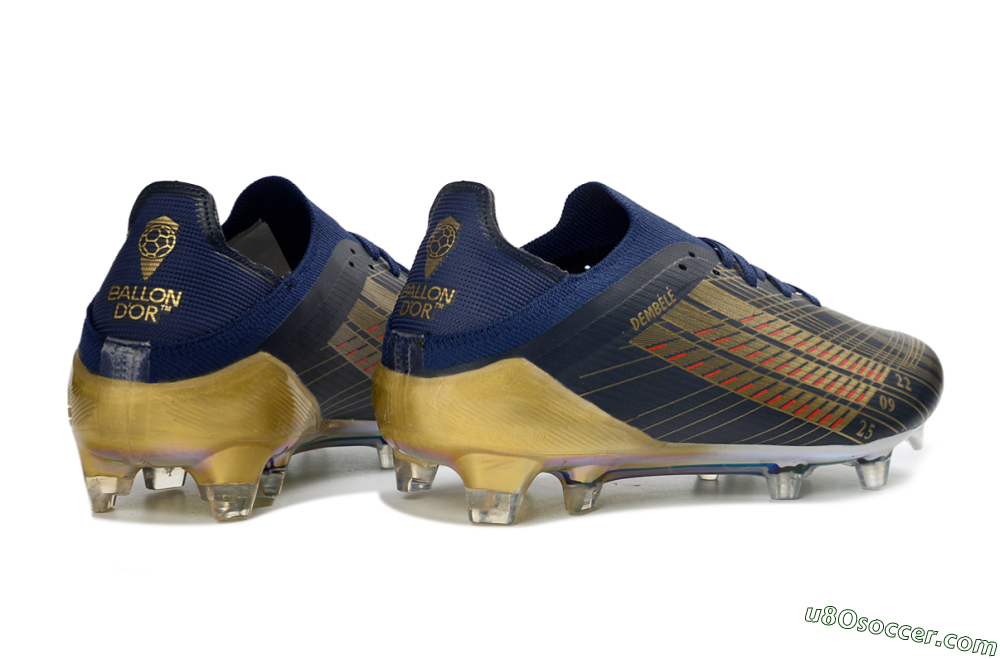 Adidas F50 Elite FG Firm Ground Soccer Cleats - Navy/Gold/Red 6