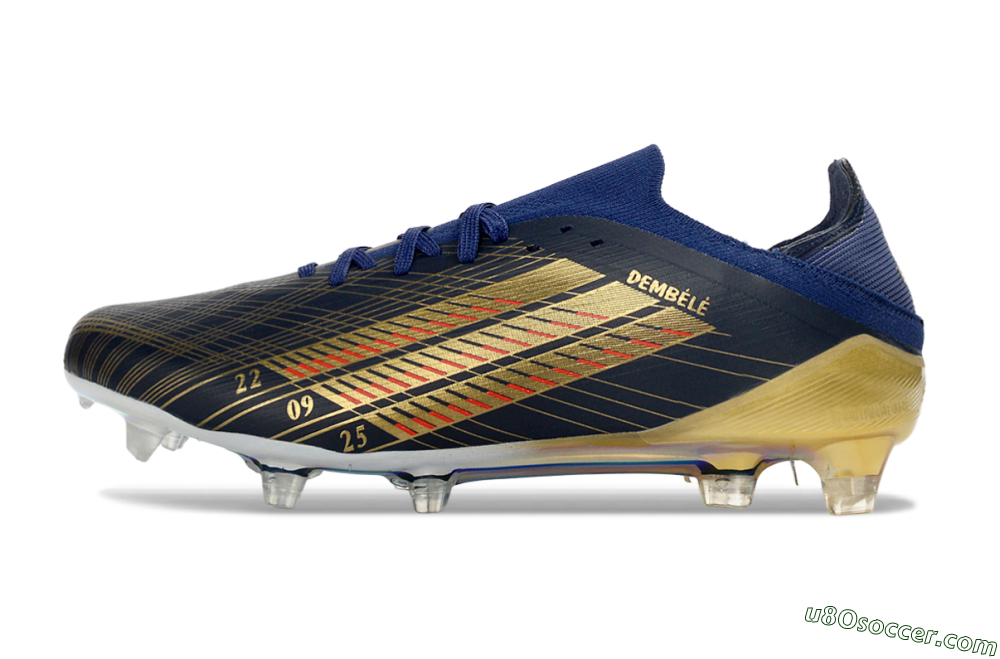 Adidas F50 Elite FG Firm Ground Soccer Cleats - Navy/Gold/Red 2