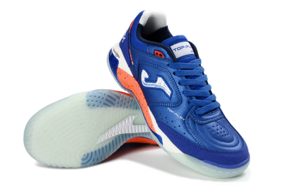 Joma Top Flex IC Indoor & Futsal Soccer Shoes - Blue/Electric Orange/Deep Blue