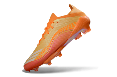 Adidas F50 Elite Lightstrike Pro FG Firm Ground Soccer Cleats - Orange/Sunset Glow/Solar Flare