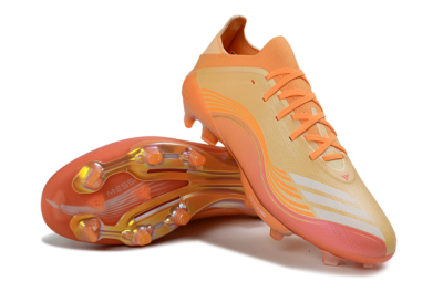 Adidas F50 Elite Lightstrike Pro FG Firm Ground Soccer Cleats - Orange/Sunset Glow/Solar Flare