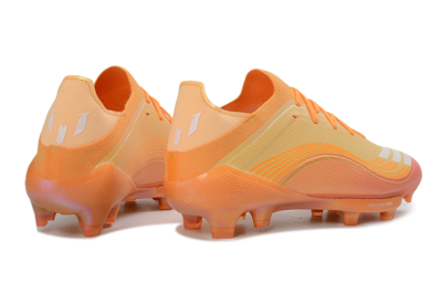 Adidas F50 Elite Lightstrike Pro FG Firm Ground Soccer Cleats - Orange/Sunset Glow/Solar Flare