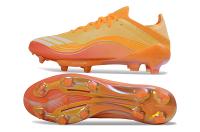 Adidas F50 Elite Lightstrike Pro FG Firm Ground Soccer Cleats - Orange/Sunset Glow/Solar Flare