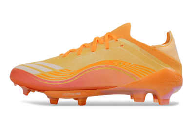 Adidas F50 Elite Lightstrike Pro FG Firm Ground Soccer Cleats - Orange/Sunset Glow/Solar Flare