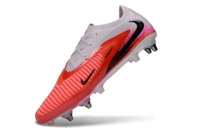 Nike Phantom 6 Elite Low SG Soft Ground Soccer Cleats - Pink/Bright Coral/White