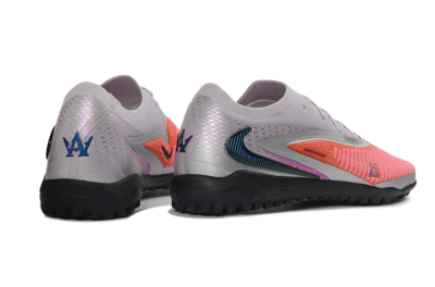 Nike Phantom 6 Elite Low TF Artificial Turf Soccer Shoes - Orange/Vibrant Coral/Soft Lilac