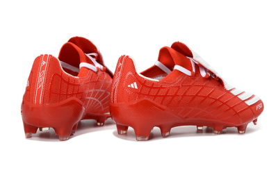 Adidas F50 Elite FG Firm Ground Soccer Cleats - Red/Bright Red/White