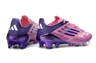 Adidas F50 Elite FG Firm Ground Soccer Cleats - Pink/Vibrant Pink/Deep Purple