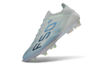 Adidas F50 Elite Lightstrike Pro FG Firm Ground Soccer Cleats - Lightblue/Sky Blue/Iridescent White
