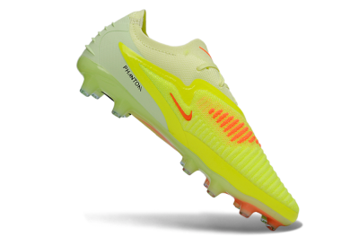 Nike Phantom 6 Elite Low AG Artificial Grass Soccer Cleats - Yellow/Fluorescent Yellow/Neon Pink