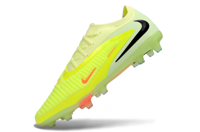Nike Phantom 6 Elite Low AG Artificial Grass Soccer Cleats - Yellow/Fluorescent Yellow/Neon Pink
