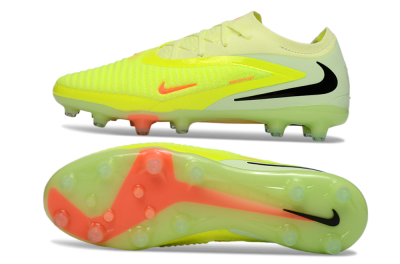 Nike Phantom 6 Elite Low AG Artificial Grass Soccer Cleats - Yellow/Fluorescent Yellow/Neon Pink