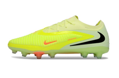 Nike Phantom 6 Elite Low AG Artificial Grass Soccer Cleats - Yellow/Fluorescent Yellow/Neon Pink