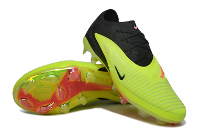 Nike Phantom 6 Elite Low FG Firm Ground Soccer Cleats - Yellow/Electric Yellow/Black