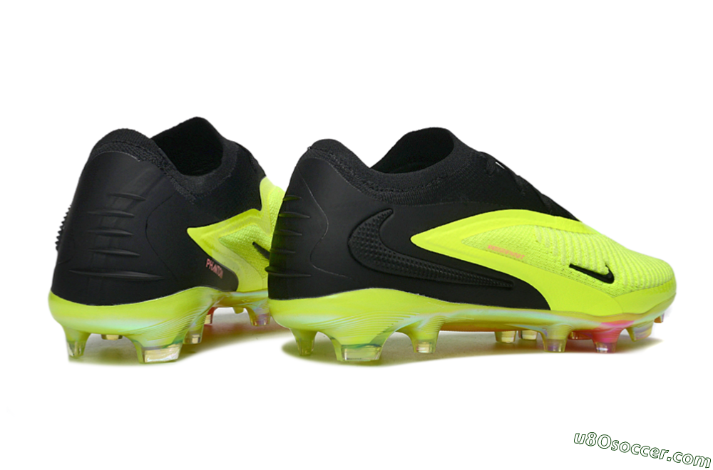 Nike Phantom 6 Elite Low FG Firm Ground Soccer Cleats - Yellow/Electric Yellow/Black 6