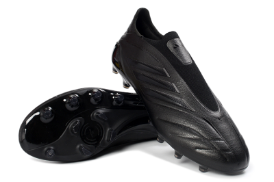 Adidas Copa Pure 3 Elite FG Firm Ground Soccer Cleats - Black/Midnight Black/Onyx Black