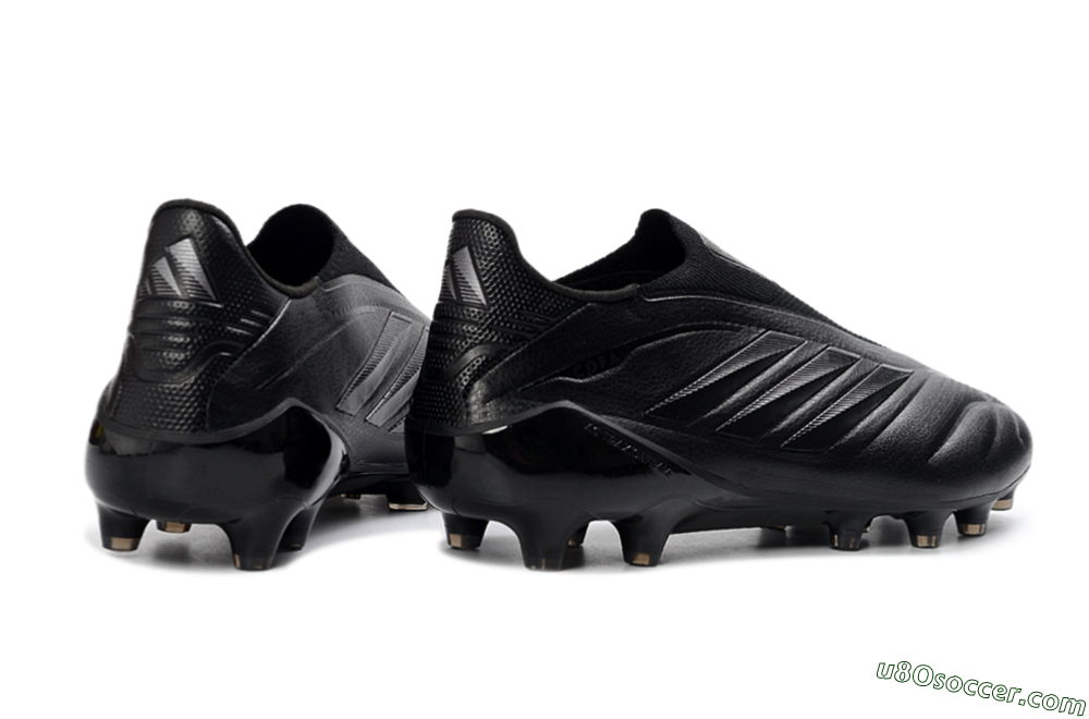 Adidas Copa Pure 3 Elite FG Firm Ground Soccer Cleats - Black/Midnight Black/Onyx Black 6
