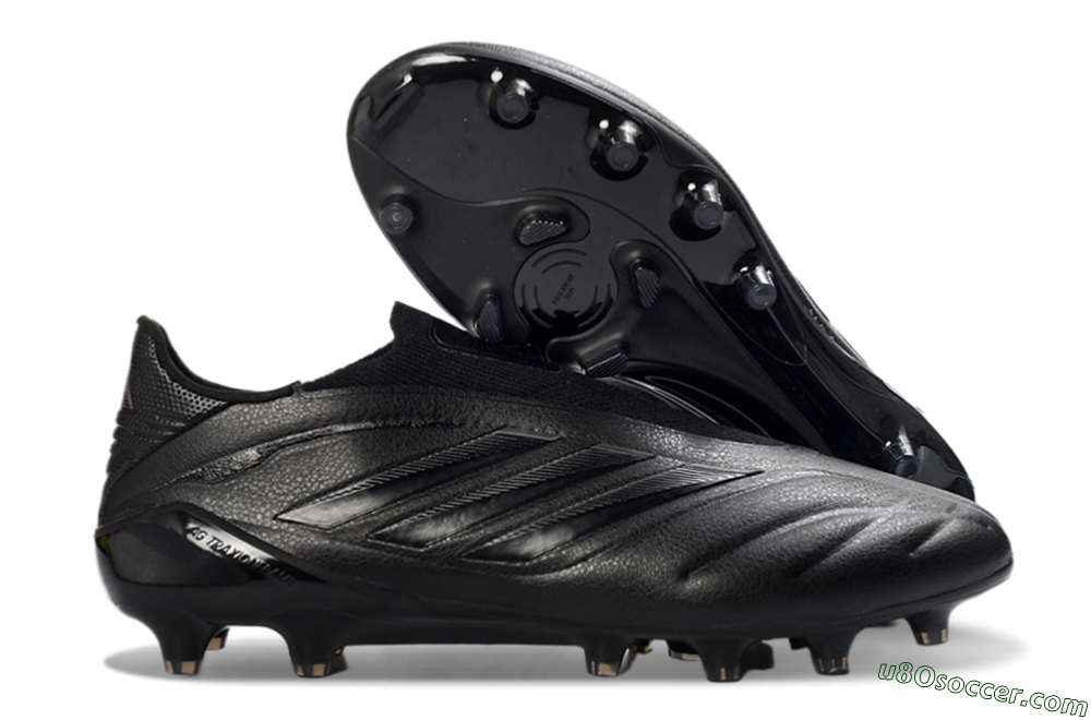 Adidas Copa Pure 3 Elite FG Firm Ground Soccer Cleats - Black/Midnight Black/Onyx Black 1