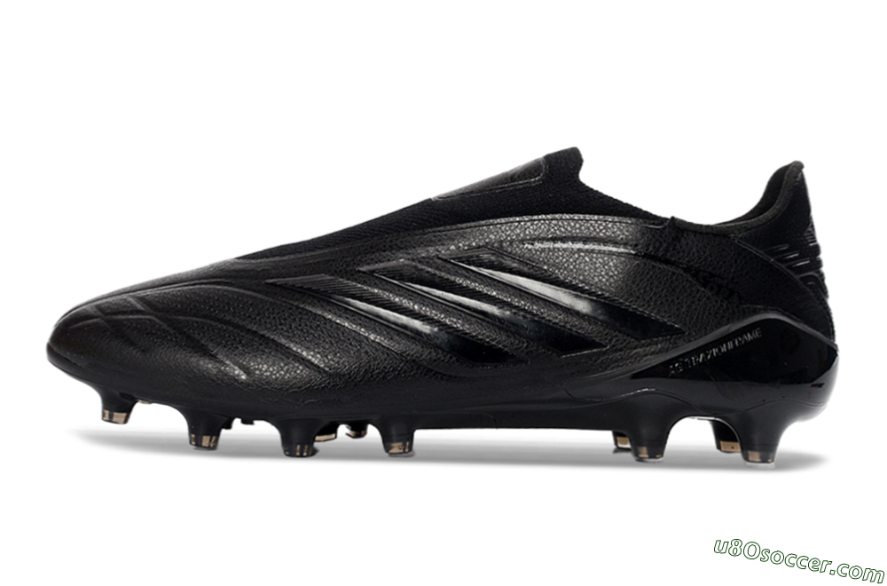 Adidas Copa Pure 3 Elite FG Firm Ground Soccer Cleats - Black/Midnight Black/Onyx Black 2