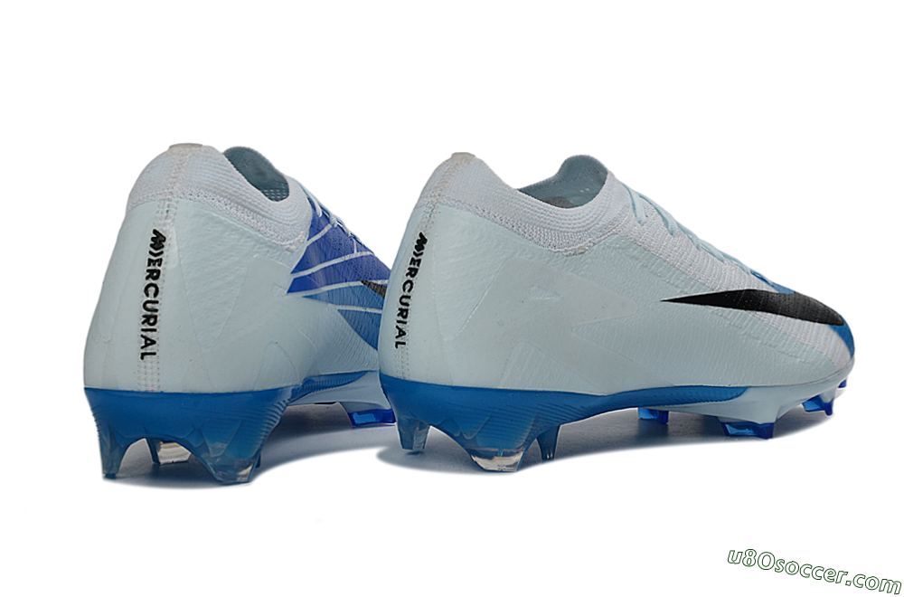 Nike Air Zoom Mercurial Vapor 16 Elite FG Firm Ground Soccer Cleats - Blue/Sky Blue/Black 6