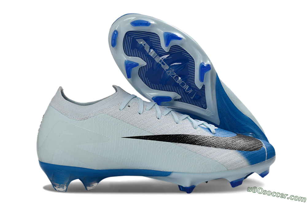 Nike Air Zoom Mercurial Vapor 16 Elite FG Firm Ground Soccer Cleats - Blue/Sky Blue/Black 1