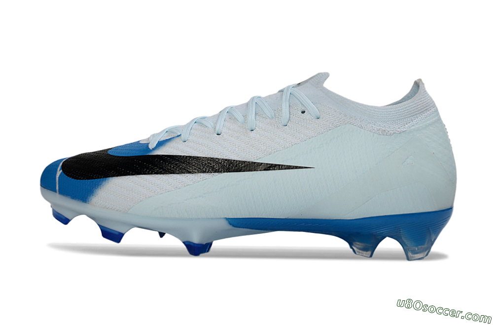 Nike Air Zoom Mercurial Vapor 16 Elite FG Firm Ground Soccer Cleats - Blue/Sky Blue/Black 2