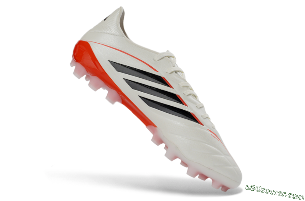 Adidas Copa Pure 3 Elite AG Artificial Grass Soccer Cleats - White/Scarlet/Black 4