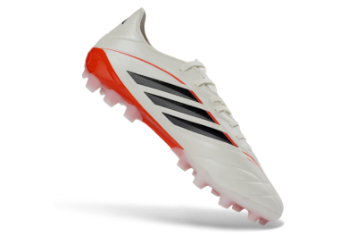 Adidas Copa Pure 3 Elite AG Artificial Grass Soccer Cleats - White/Scarlet/Black