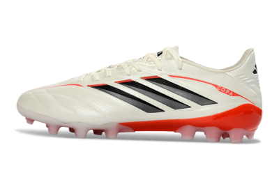 Adidas Copa Pure 3 Elite AG Artificial Grass Soccer Cleats - White/Scarlet/Black