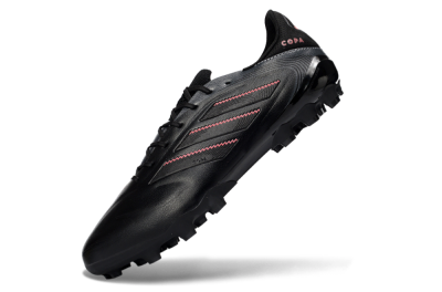 Adidas Copa Pure 3 Elite AG Artificial Grass Soccer Cleats - Black/Crimson Accent/Clean Strike