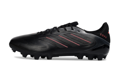 Adidas Copa Pure 3 Elite AG Artificial Grass Soccer Cleats - Black/Crimson Accent/Clean Strike