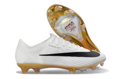 Nike Air Zoom Mercurial Superfly 11 FG Firm Ground Soccer Cleats - White/Iridescent Yellow/Black
