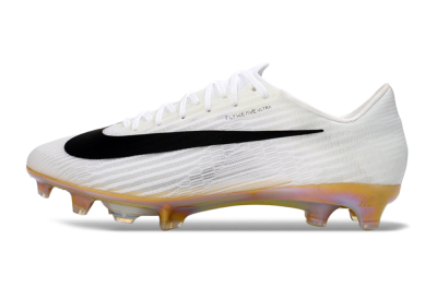 Nike Air Zoom Mercurial Superfly 11 FG Firm Ground Soccer Cleats - White/Iridescent Yellow/Black
