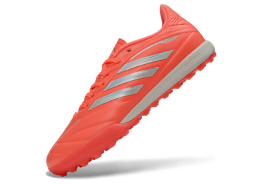Adidas Copa Pure 3 Elite TF Artificial Turf Soccer Shoes - Coral/Bright Coral/Light Grey