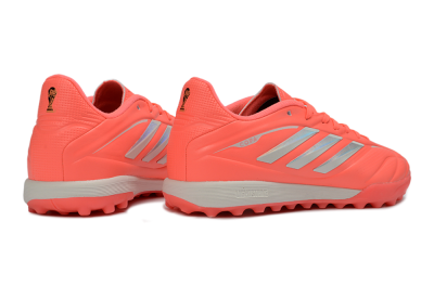 Adidas Copa Pure 3 Elite TF Artificial Turf Soccer Shoes - Coral/Bright Coral/Light Grey