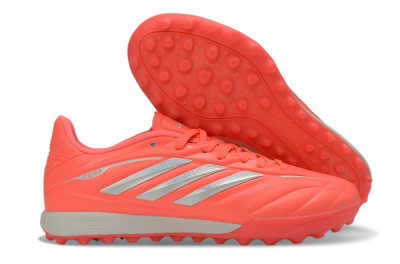 Adidas Copa Pure 3 Elite TF Artificial Turf Soccer Shoes - Coral/Bright Coral/Light Grey