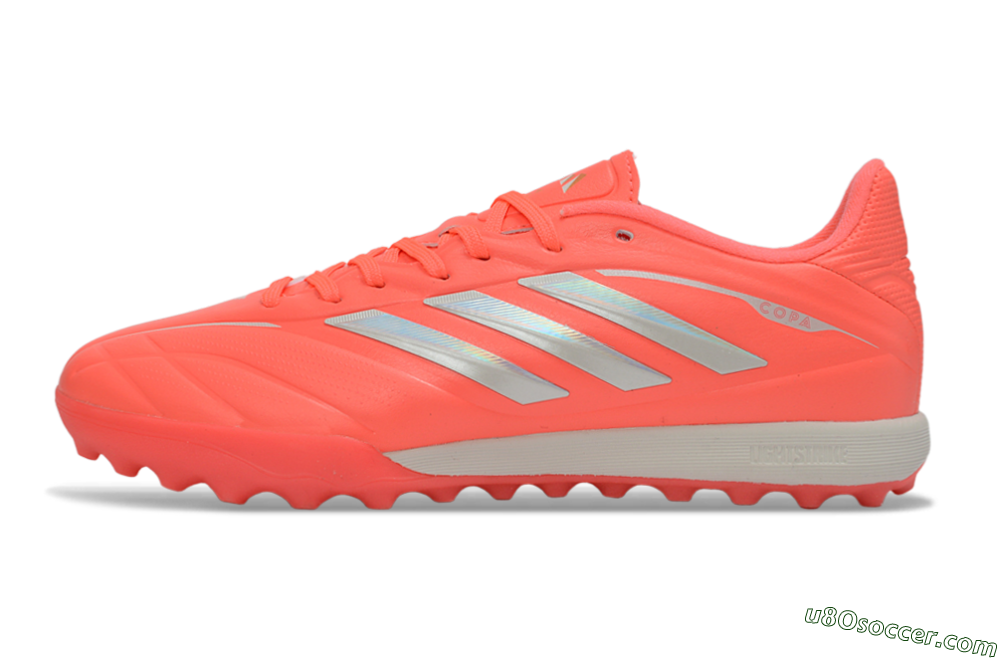Adidas Copa Pure 3 Elite TF Artificial Turf Soccer Shoes - Coral/Bright Coral/Light Grey 2