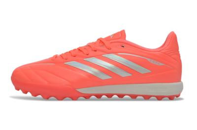 Adidas Copa Pure 3 Elite TF Artificial Turf Soccer Shoes - Coral/Bright Coral/Light Grey