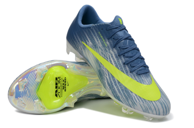 Nike Air Zoom Mercurial Superfly 11 FG Firm Ground Soccer Cleats - Blue/Electric Yellow/Light Blue