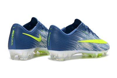 Nike Air Zoom Mercurial Superfly 11 FG Firm Ground Soccer Cleats - Blue/Electric Yellow/Light Blue