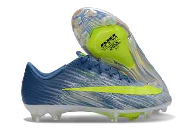 Nike Air Zoom Mercurial Superfly 11 FG Firm Ground Soccer Cleats - Blue/Electric Yellow/Light Blue