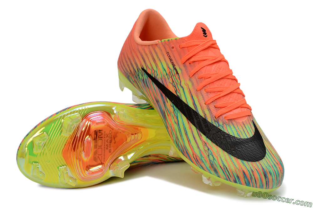 Nike Air Zoom Mercurial Superfly 11 FG Firm Ground Soccer Cleats - Orange/Vibrant Citrus/Electric Lime 3