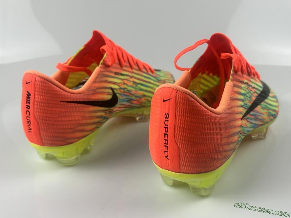 Nike Air Zoom Mercurial Superfly 11 FG Firm Ground Soccer Cleats - Orange/Vibrant Citrus/Electric Lime