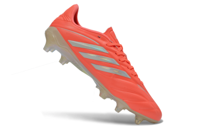 Adidas Copa Pure 3 Elite FG Firm Ground Soccer Cleats - Orange/Vibrant Coral/Glossy Silver