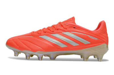 Adidas Copa Pure 3 Elite FG Firm Ground Soccer Cleats - Orange/Vibrant Coral/Glossy Silver