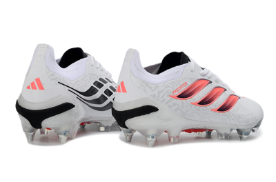 Adidas Predator 26 Elite SG Soft Ground Soccer Cleats - White/Vibrant Pink/Black