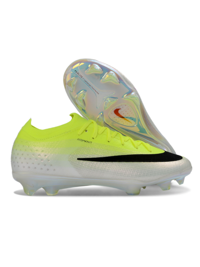 Nike Air Zoom Mercurial Vapor 17 Elite FG Firm Ground Soccer Cleats - Yellow/Neon Yellow/Black