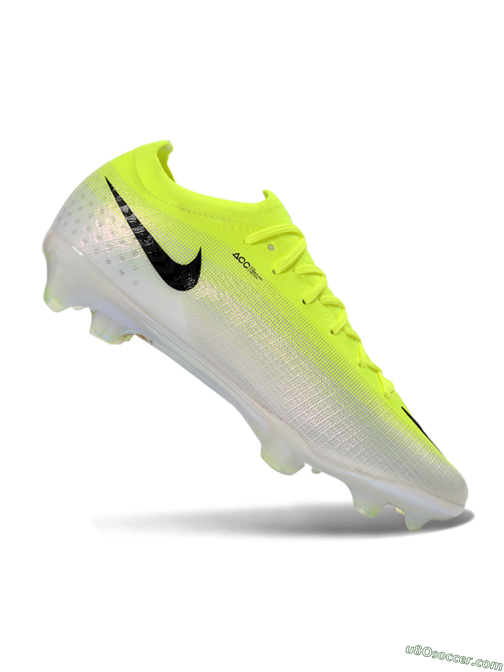 Nike Air Zoom Mercurial Vapor 17 Elite FG Firm Ground Soccer Cleats - Yellow/Neon Yellow/Black 4