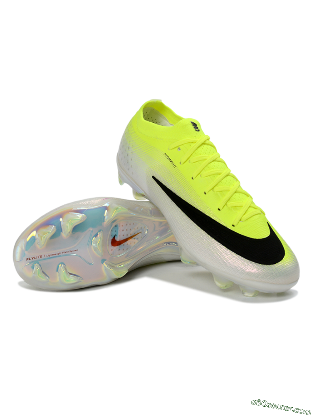 Nike Air Zoom Mercurial Vapor 17 Elite FG Firm Ground Soccer Cleats - Yellow/Neon Yellow/Black 3
