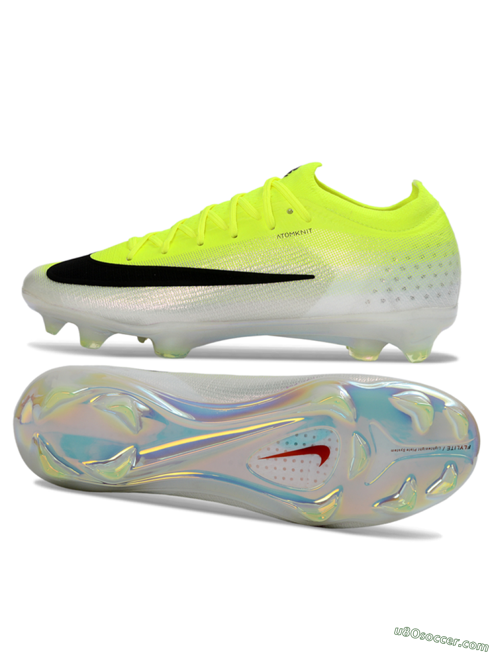 Nike Air Zoom Mercurial Vapor 17 Elite FG Firm Ground Soccer Cleats - Yellow/Neon Yellow/Black 0